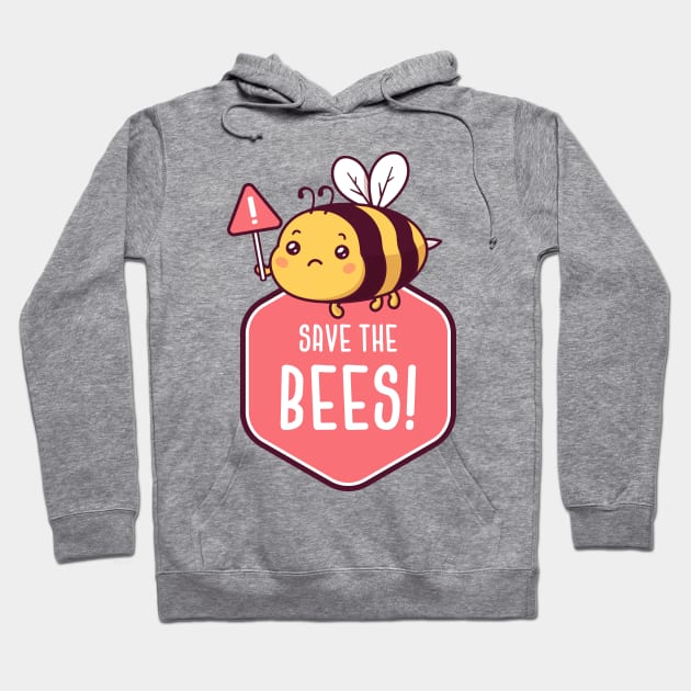 Save The Bees Hoodie by zoljo